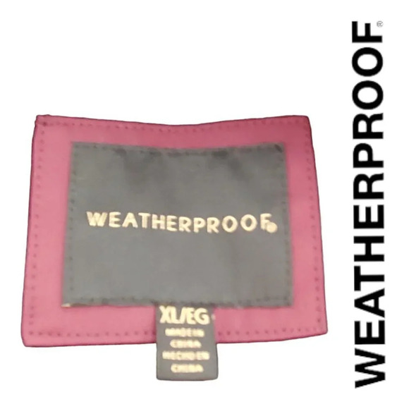 Weatherproof | Women's Hooded Anorak Trench in Bordeaux with Gold Hardware | NWT - Picture 5 of 10